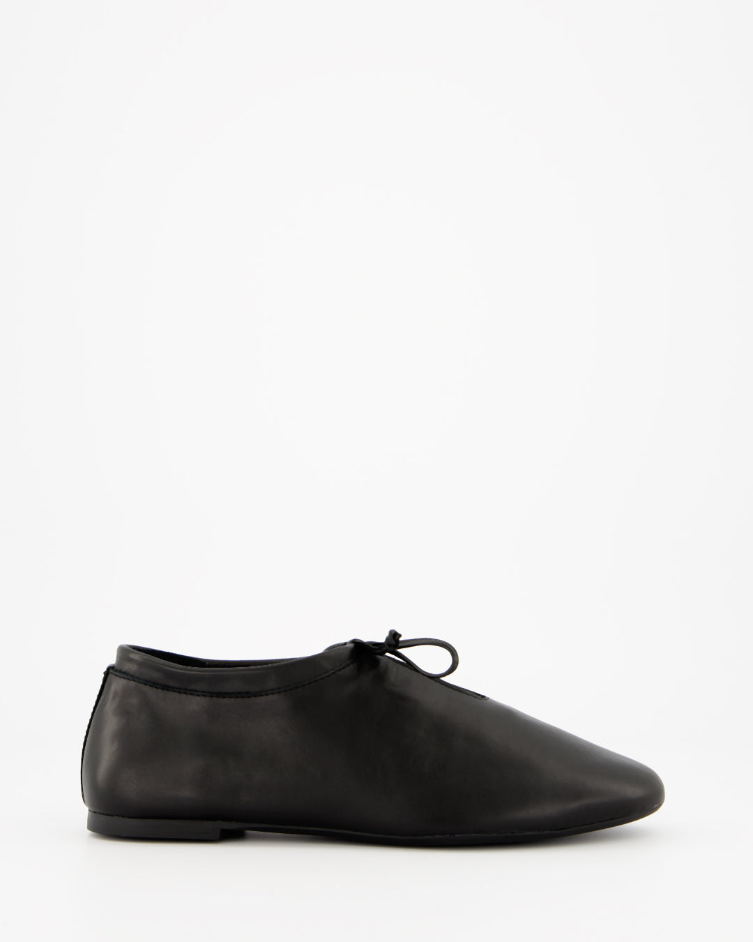 BLANCHE - BLACK LEATHER SHOES