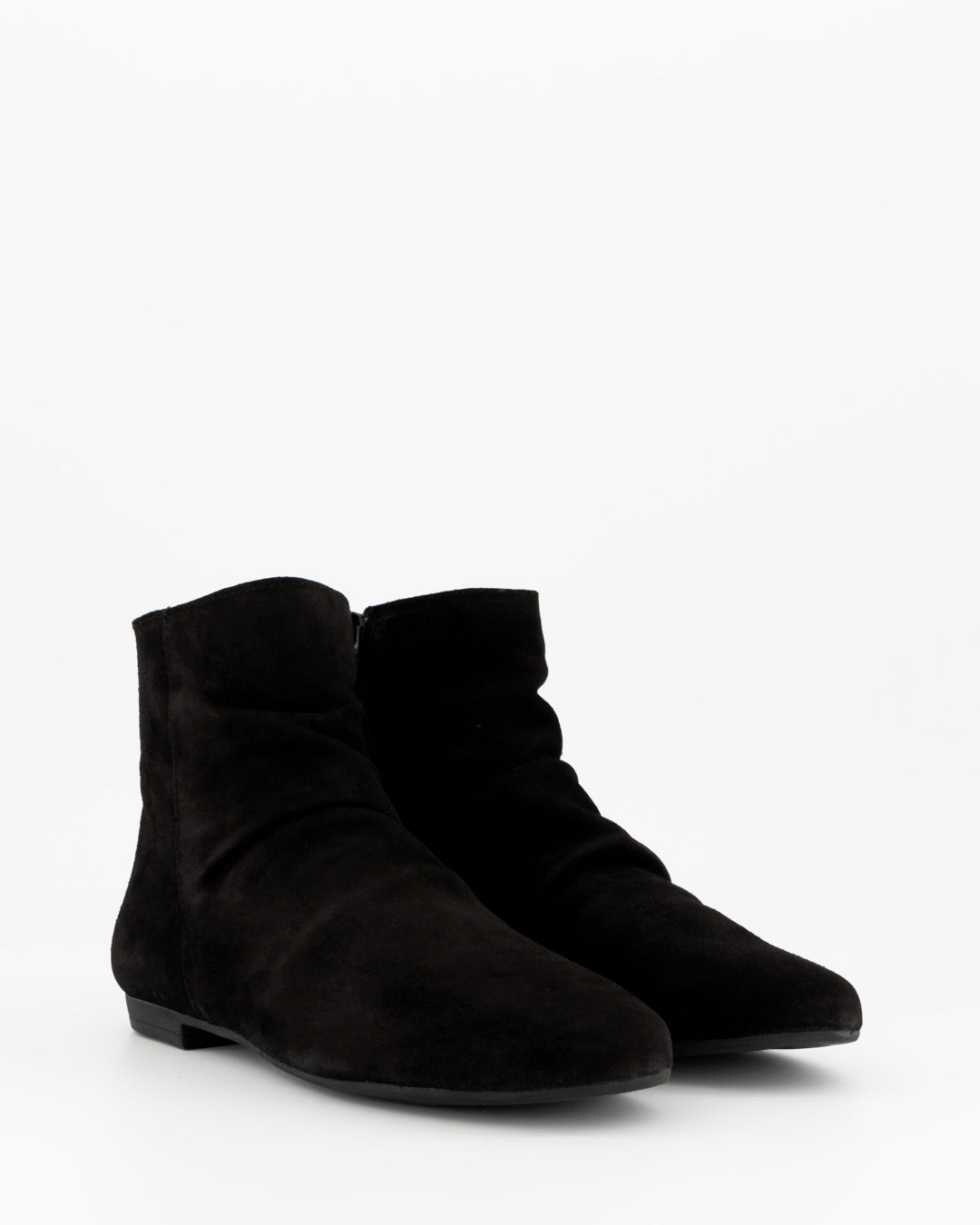 SAYIN - BLACK SUEDE ANKLE BOOTS