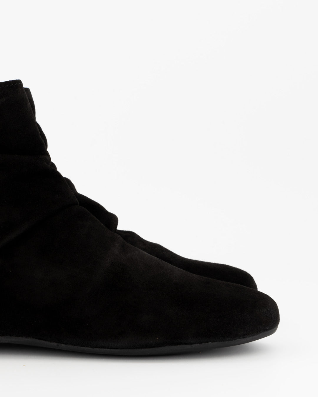 SAYIN - BLACK SUEDE ANKLE BOOTS