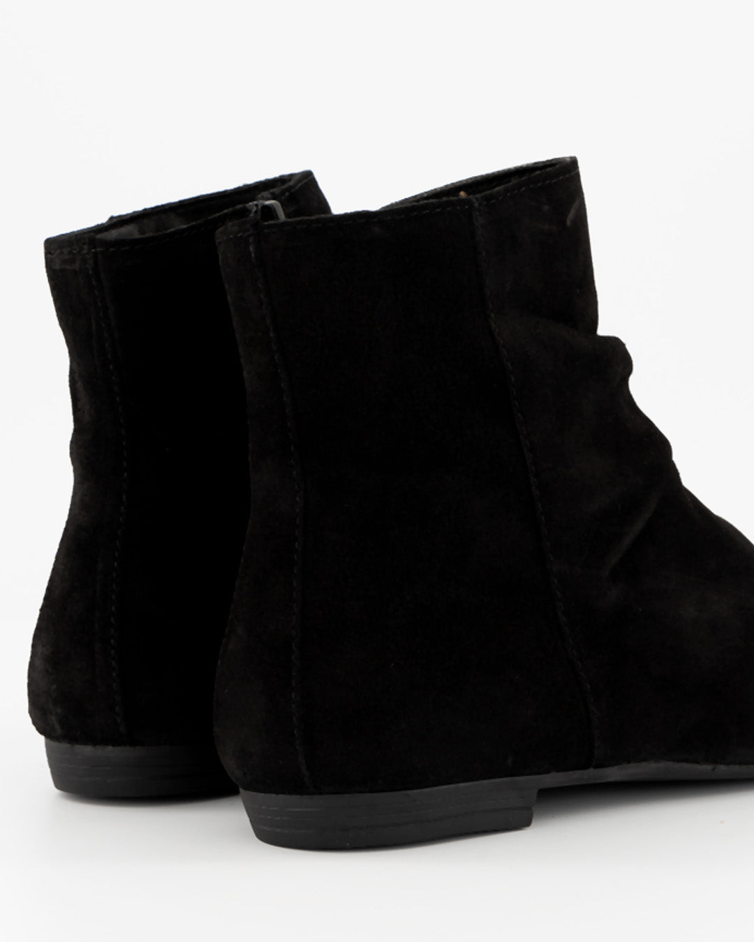 SAYIN - BLACK SUEDE ANKLE BOOTS