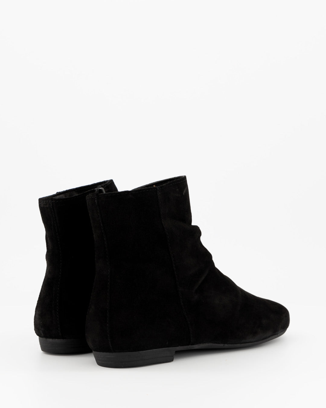 SAYIN - BLACK SUEDE ANKLE BOOTS