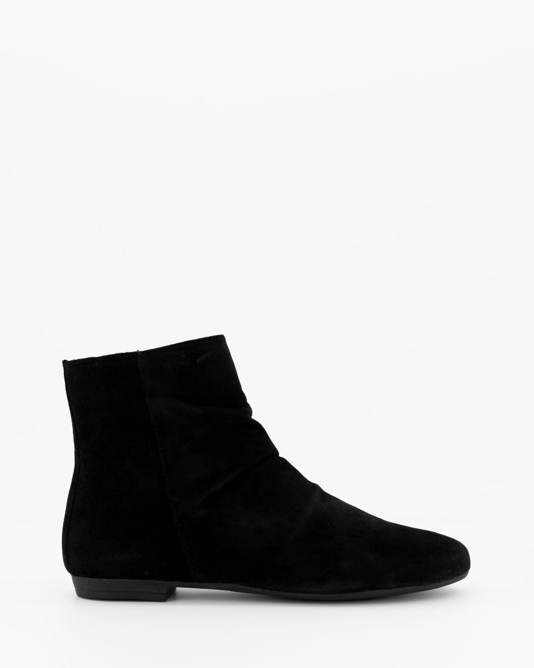 SAYIN - BLACK SUEDE ANKLE BOOTS