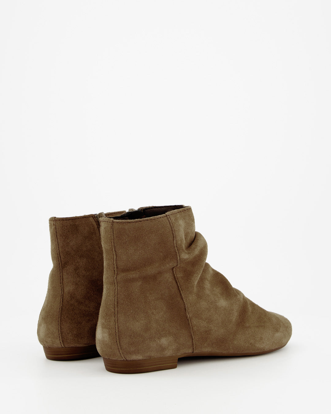 SAYIN - BROWN SUEDE ANKLE BOOTS