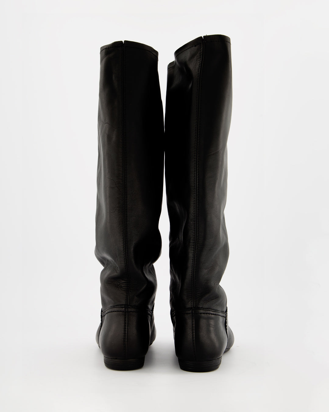 SINCHI - BLACK LEATHER BOOTS