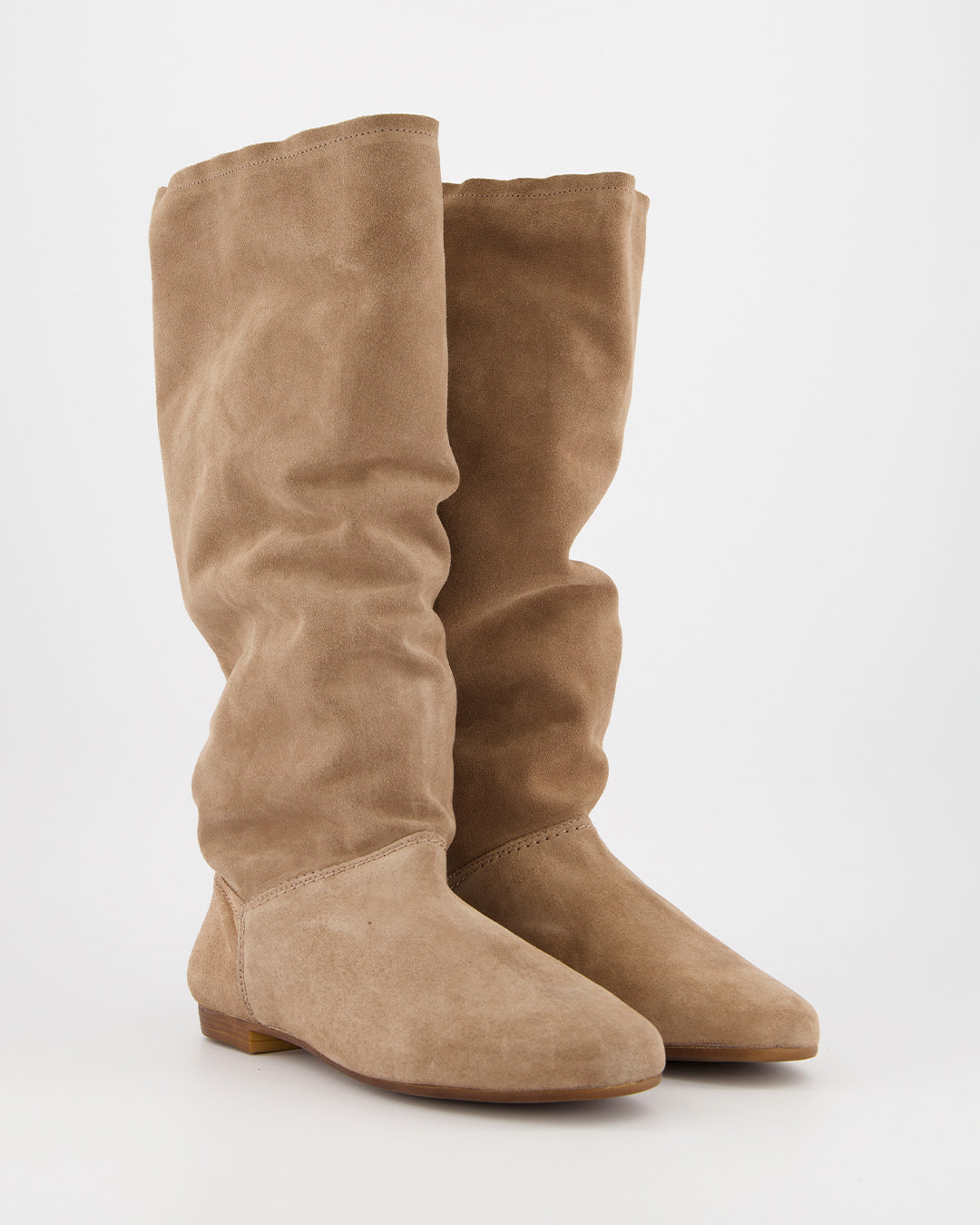 SINCHI - TAUPE SUEDE BOOTS