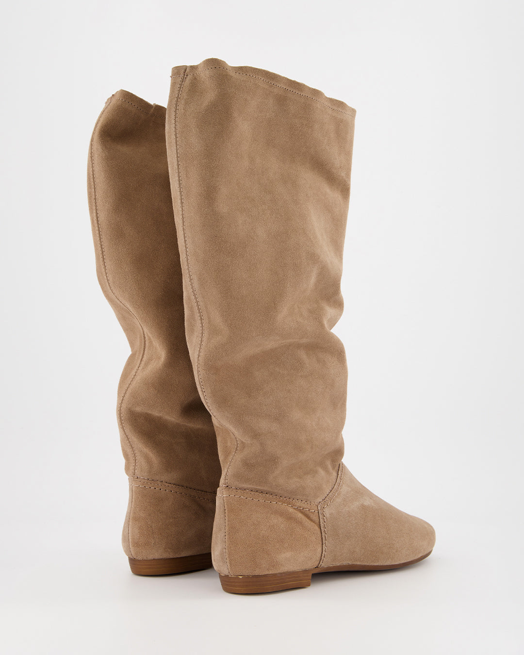 SINCHI - TAUPE SUEDE BOOTS