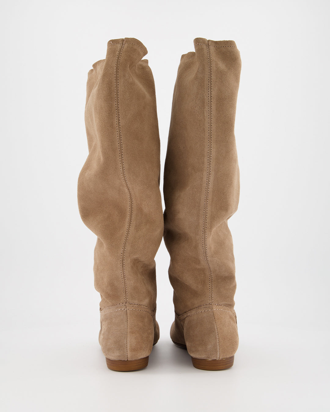 SINCHI - TAUPE SUEDE BOOTS