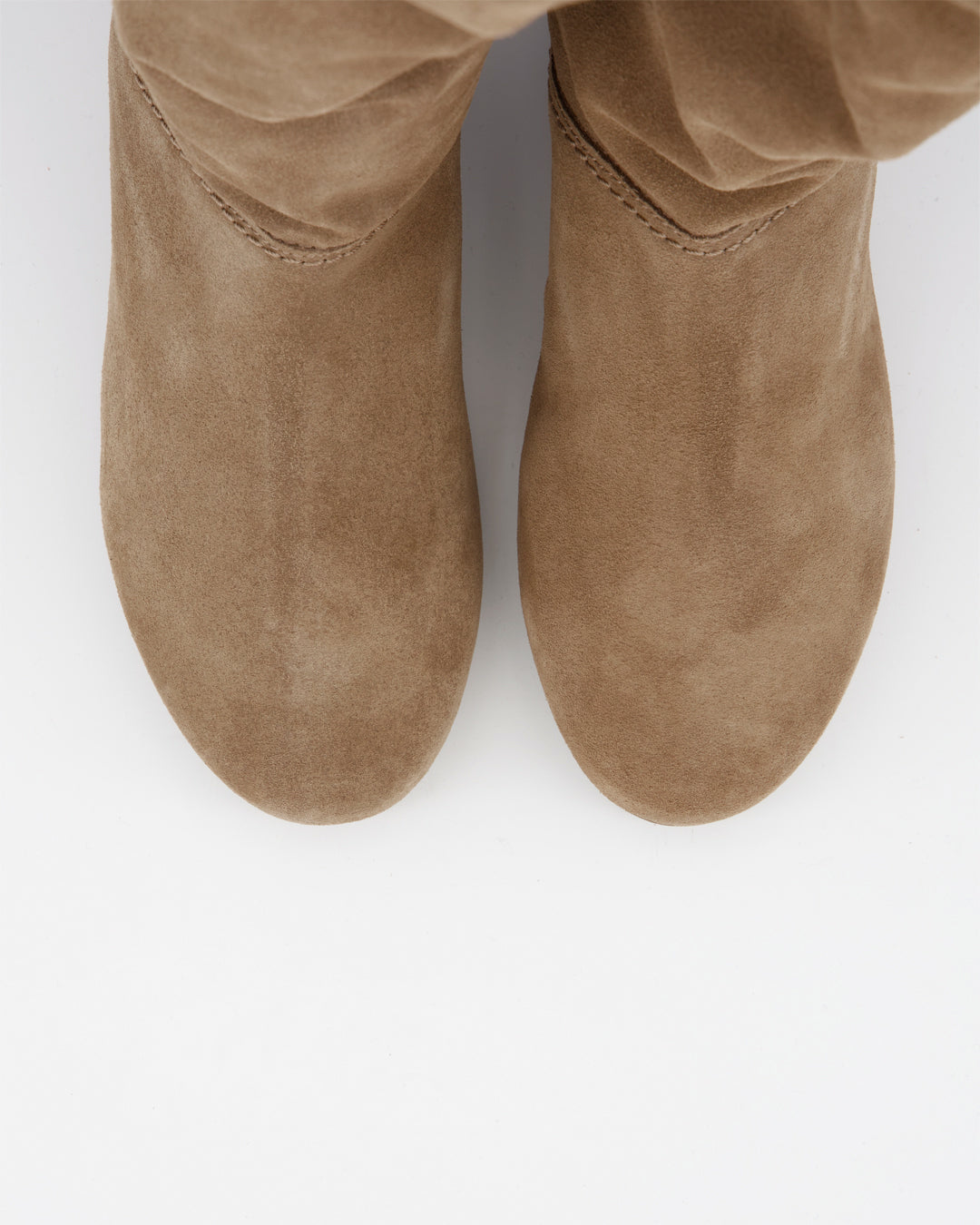 SINCHI - TAUPE SUEDE BOOTS