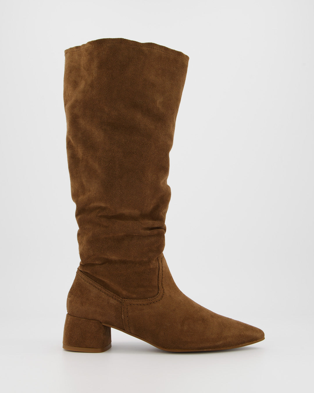 SINDY - BROWN SUEDE BOOTS