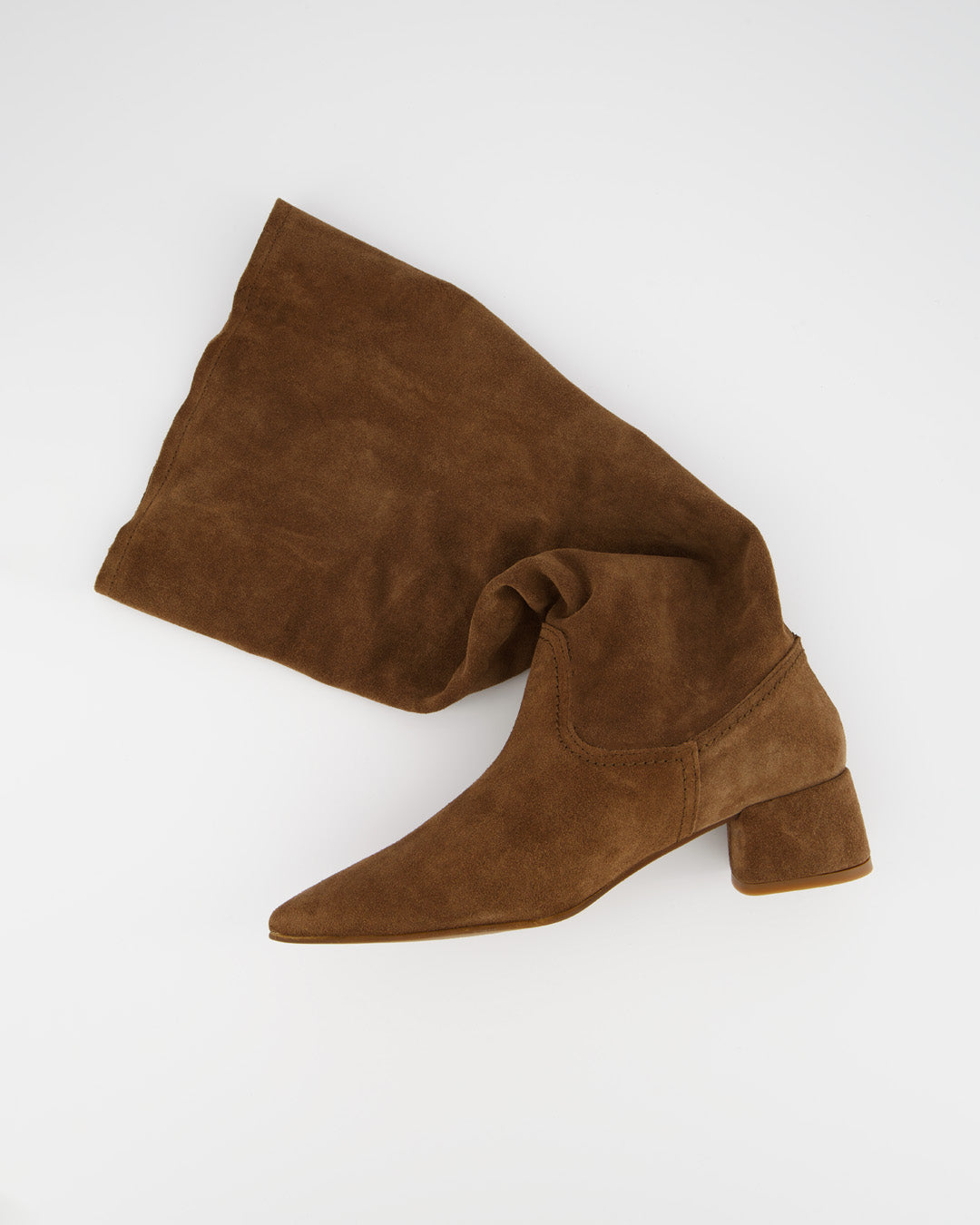 SINDY - BROWN SUEDE BOOTS