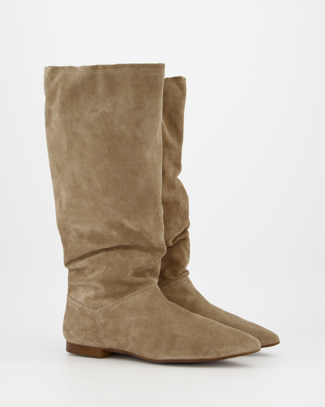 SUMTACHI - TAUPE SUEDE BOOTS