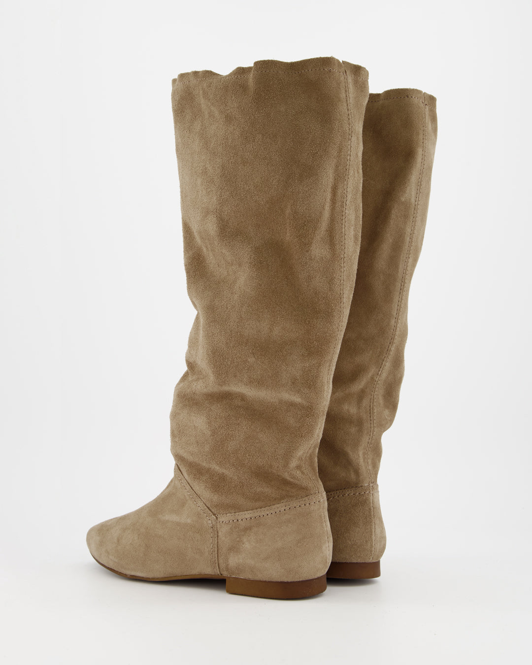 SUMTACHI - TAUPE SUEDE BOOTS