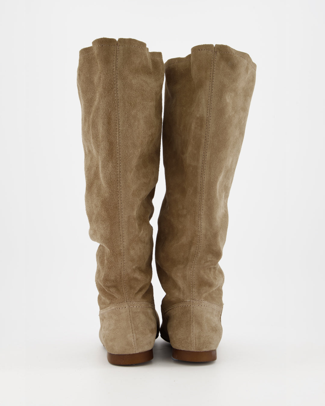 SUMTACHI - TAUPE SUEDE BOOTS