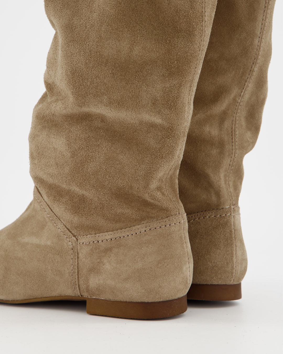 SUMTACHI - TAUPE SUEDE BOOTS