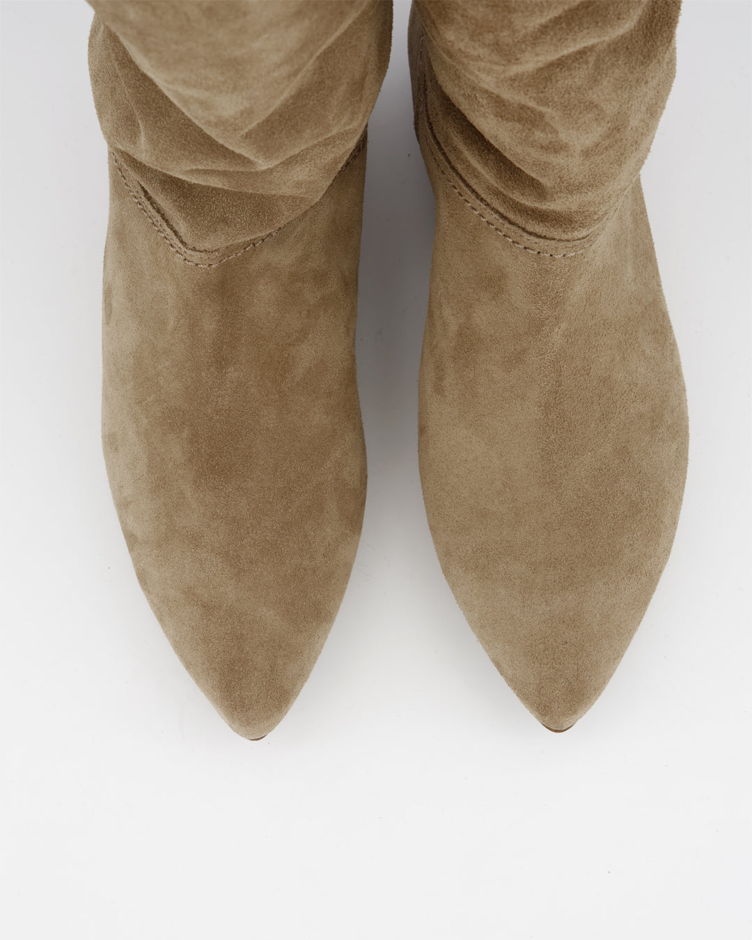 SUMTACHI - TAUPE SUEDE BOOTS